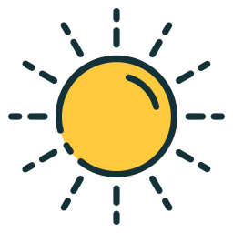 Sun icon