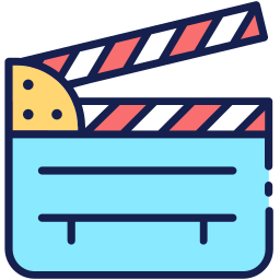 clapperboard icon