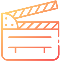 clapperboard icon