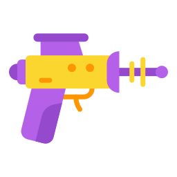 Space gun icon