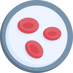 Blood cells icon