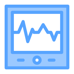 elettrocardiogramma icona
