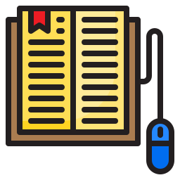 Online learning icon