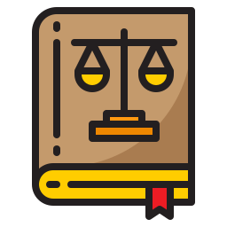 Law book icon