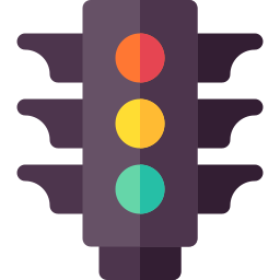 Traffic light icon