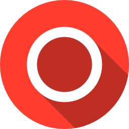 Circle button icon