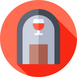 Wine storage icon