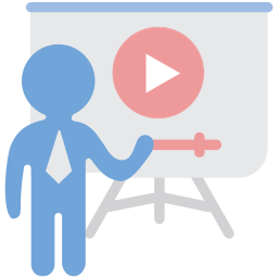 Video presentation icon