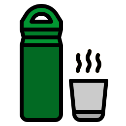 Thermo flask icon