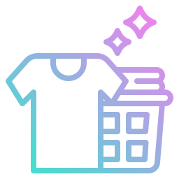 Laundry basket icon