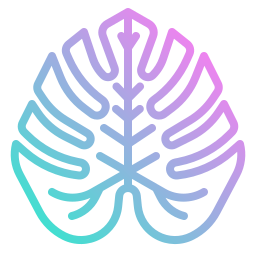 Monstera leaf icon