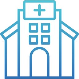 krankenhausgebäude icon