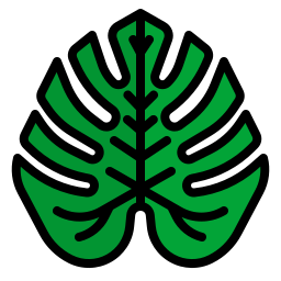 monstera blatt icon