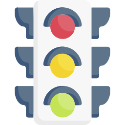 Traffic light icon