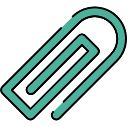 Paper clip icon