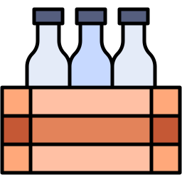 Bottle rack icon