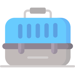 Pet carrier icon