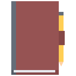 caderno Ícone