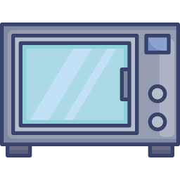 Microwave oven icon