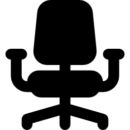 Desk chair icon