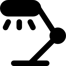 Desk lamp icon