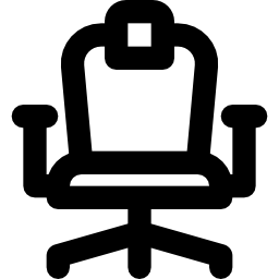 Desk chair icon