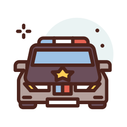 Police car icon