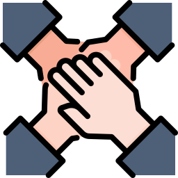 Business partnership icon