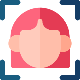 Facial recognition icon