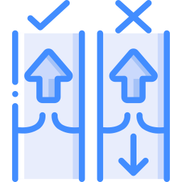 circulação Ícone