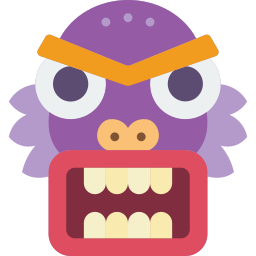 Tiki mask icon