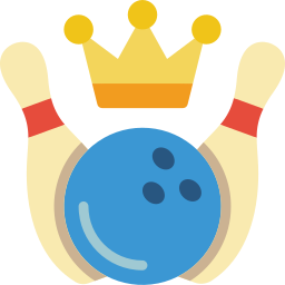 Bowling ball icon