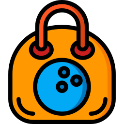 Ball bag icon