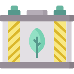 Eco battery icon