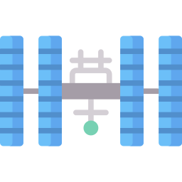 station spatiale Icône