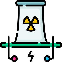 Nuclear energy icon