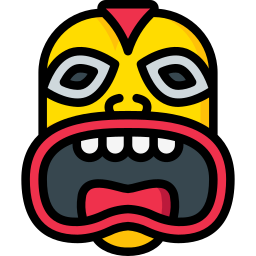 Tiki mask icon