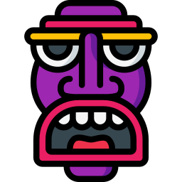 Tiki mask icon