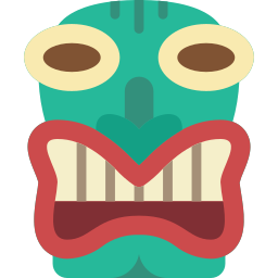 tiki masker icoon