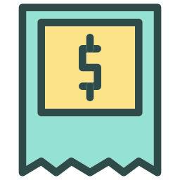 Receipt icon