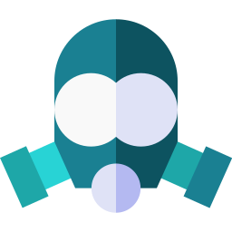 Gas mask icon