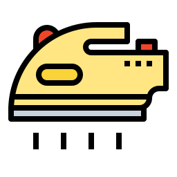 Steam iron icon