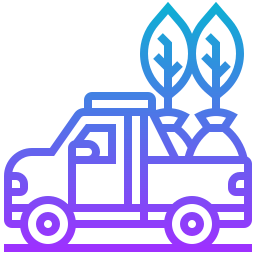 Pickup truck icon