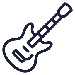 Electric guitar icon