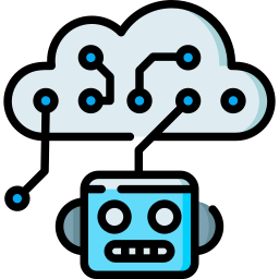 cloud intelligence icon