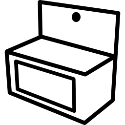 Package design outline icon