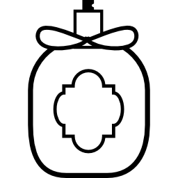 Classic perfume bottle icon