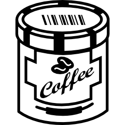 Coffee tin icon