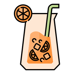 Orange juice icon