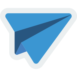 Paper plane icon